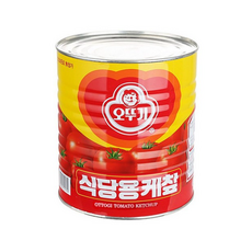 오뚜기 오리지널 식당용 케첩 캔, 3.3kg, 6개