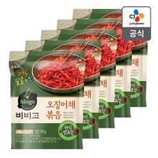 CJ제일제당 [CJ 제일제당]비비고/오징어채볶음55G(냉장)X5, 55g, 5개