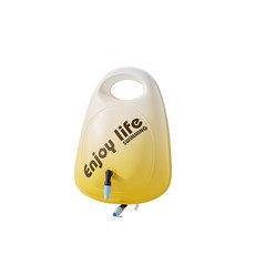 水上浮標大號游泳氣囊跟屁浮蟲游泳戶外成人游泳包加厚跟屁球蟲, 45*33.5cm躍動橙水上浮漂