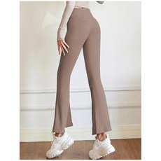 디한스 필라테스 요가복 부츠컷 레깅스 나팔바지 1+1