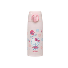 THERMOS Hello Kitty 不鏽鋼保溫瓶 550ml, 夏日貝殼篇, 1個