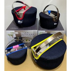 Kuhn Rikon 瑞康屋 UCOM 316不鏽鋼牛仔系列防溢提鍋附保溫提袋, 1個, 19cm, 牛仔布