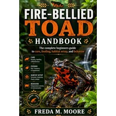 (英文圖書)Fire-Bellied Toad Handbook: The complete beginners guide to care feeding habit... 平裝版, Independently Published, 英文