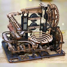 저격총 에땁 입체퍼즐 종이 조립 완구 고무총 크리스마스, 1개, 궤도볼-야경+전동개조키트, 1피스