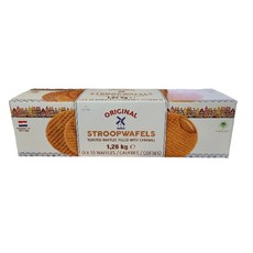 코스트코 네덜란드 오리지널 스트룹와플 / 캬라멜 와플 / 낱개 판매 - 1봉(31.5gX10개) / 대용량 1 260g - 1박스(31.5g X 40개) + 미니손거울 증정, 31.5g, 40개