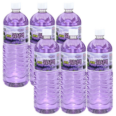 산도깨비 에탄올 워셔액 라벤더향 1.8L x 6개