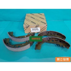 【汽車零件專家】豐田 ALTIS VIOS YARIS 來令片 煞車皮 剎車皮 煞車來令片 剎車來令片 後鼓來令片 台製, 1個