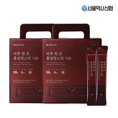 [G] 서울약사신협 하루 한 포 홍삼정스틱 100포 2세트(선물세트), 100회분, 1개