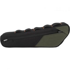 방수 자전거 프레임 가방 2.5L 폴리에스터 삼각형 저장 밀폐형 지퍼 로드 바이크용 간편 설치 슬림 사이클링 오거나이저, 녹색