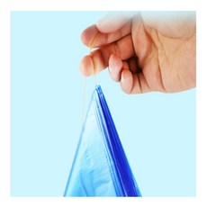 대형비닐봉투 50매 63x82cm 분리수거봉투, 청색