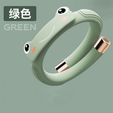 瑞克倉庫 兒童成人驅蚊手環 長效草本精油防蚊 防水親膚可替換芯, 1個, 兒童款-小青蛙