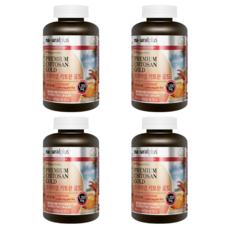 혈중 콜레스테롤 개선 내츄럴 프리미엄키토산골드 키토산 750mg x 180캡슐, 180회분, 4개