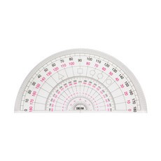 [코리아스퀘어] 송화 각도기 15cm