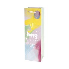 케이크워크 싱글-보틀 백 와인케이스, 1개, Oh Happy Day