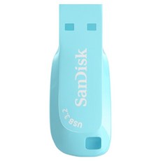 샌디스크 익스트림 하이 스피드 USB 3.2 메모리 CZ410 버터플라이 블루, 1개, 128GB 1개, 128GB