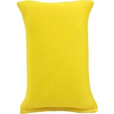 디러의 924M8 극세사 스크럽 스펀지 노란색, , 1 Pack