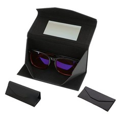 {재고정리] 안경케이스 안경통 안경집 선글라스케이스 삼각안경집 심플 접이식 자석부착형 거울부착