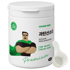 쿨대디 프리미엄 과탄산소다 흰옷표백 얼룩제거 욕실 주방 찌든대 제거 표백제, 1개, 500g