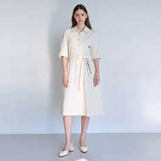 (아날도바시니) 자수 벨트세트 원피스(AX05OP21M)