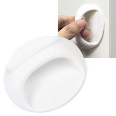 서랍손잡이 싱크대손잡이 장농 신발장 옷장 부착식 서랍 손잡이 화이트 문 베란다 창문 변기커버