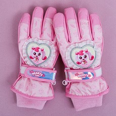 캐치티니핑 스키손가락장갑-하츄핑 하트레이스 DS0636