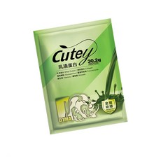 D1MAxCutey乳清蛋白(金萱奶綠口味) 30.2g高蛋白，含膠原蛋白、葡萄糖胺，獨立包裝方便攜帶, 43g, 10套