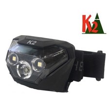 【K2】500流明遠近頭燈 NO.K2-0307, 1個, Black