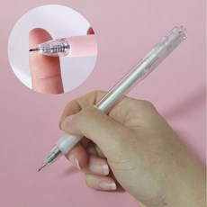 노크식 커팅펜(본품+칼심1p) 칼펜 펜나이프 다꾸 언박싱, 상세페이지 참조, 1개