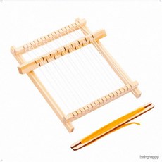 양말목공예 위빙틀 컵받침 만들기 세트 원목 직조틀 홈스쿨 DIY 공예도구, 상세페이지 참조, 1개