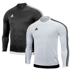 adidas 愛迪達 ESTR 15澤西式訓練套裝長 - 黑色+白色(1+1)