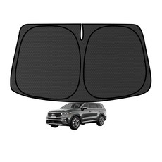 Murano 2015-2024 햇빛 가리개 앞 유리 맞춤형 핏 접이식 전면 창문 선바이저 400D 프로텍터 자동차 액세서리 UV 광선 차단 자동차를 시원하게 유지 18970