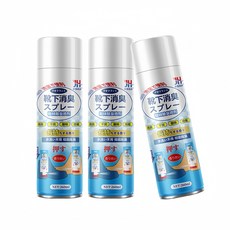 Sunnytrip 신발 냄새제거 스프레이 양말 발 냄새 탈취제, 3개, 260ml