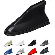 현대 쏘나타 6용 샤크 핀 안테나 커버. Generation YF 2009 2010 2011 2012 2013 2014 탑퍼 루프 에어리얼 커버 트림 자동차 액세서리 블랙, normal, black