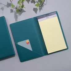 미니메모패드 싱글 포켓, 브라운, 브라운