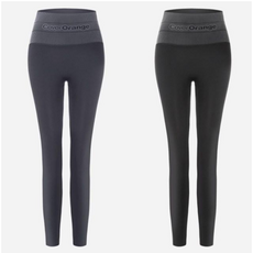 [길복트레이드 주식회사]하이웨스트 레깅스 고탄력 여성 하이웨스트 바지 하의 L 블랙 푸른 색 보온 힙업 여자 운동 여성용 스판 스포츠 운동용 소프트컴포트 부드러운 기모 헬스 요가복