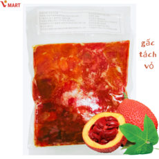 Vmart gac fruit 베트남 냉동 게욱 gac dong lanh, 1개, 500g