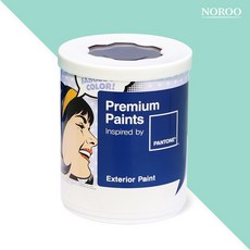 노루페인트 팬톤 실외 벽면 저광 페인트, 13-5409 Yucca, 1L, 1개