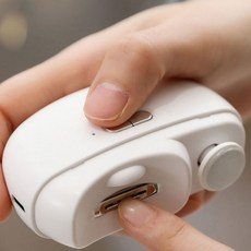 전동손톱깎이 어르신 어린이 안전관리 자동 네일 정리기, 1개, 전동손톱깎이-핑크
