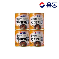 유동 뚝배기 번데기탕 구수한 맛, 4개, 280g