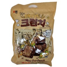 미룡 미니오트 크런치 초콜릿향 520g, 1g, 1개