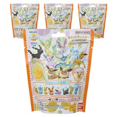 bikkuratamago 寶可夢伊布的好朋友系列精靈球造型入浴球 洋甘菊香, 4包, 95g
