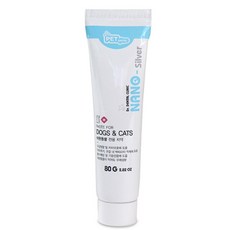 펫퍼스 은나노 애견 치약, 80g, 1개