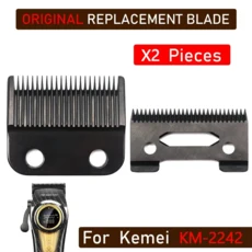 KM-2242 교체용 날 헤어 클리퍼 이발사 커터 전기 트리머 머신, 03 2 pcs