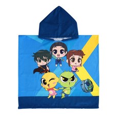 兒童款連帽浴巾