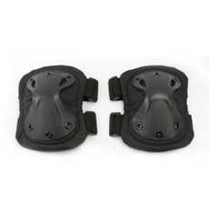 1 쌍 전문 두꺼운 무릎 패드 슬리브 지원 롤러 블레이드 스케이트 보드 용 고탄력 보호대, 5)2pcs Elbow black