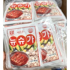 뉴슈가(맷돌 승진 30g x40) 업소용 슈가파우더, 40개