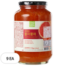 초록원 꿀자몽차, 2kg, 1개입, 9개