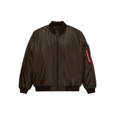 알파인더스트리 MA-1 레더 재킷