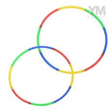 YM 조립식 훌라후프 어린이조립식훌라후프, 1개, 랜덤, 177g