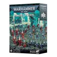 戰鎚40k Aeldari: Combat Patrol - 戰鬥巡邏隊:艾達靈族 模型套件，體驗組裝樂趣，高品質塑膠材質, 1個